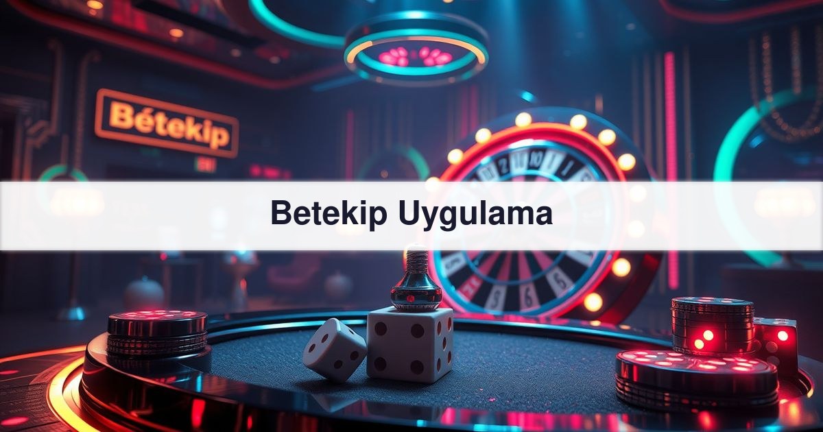 Betekip Uygulama