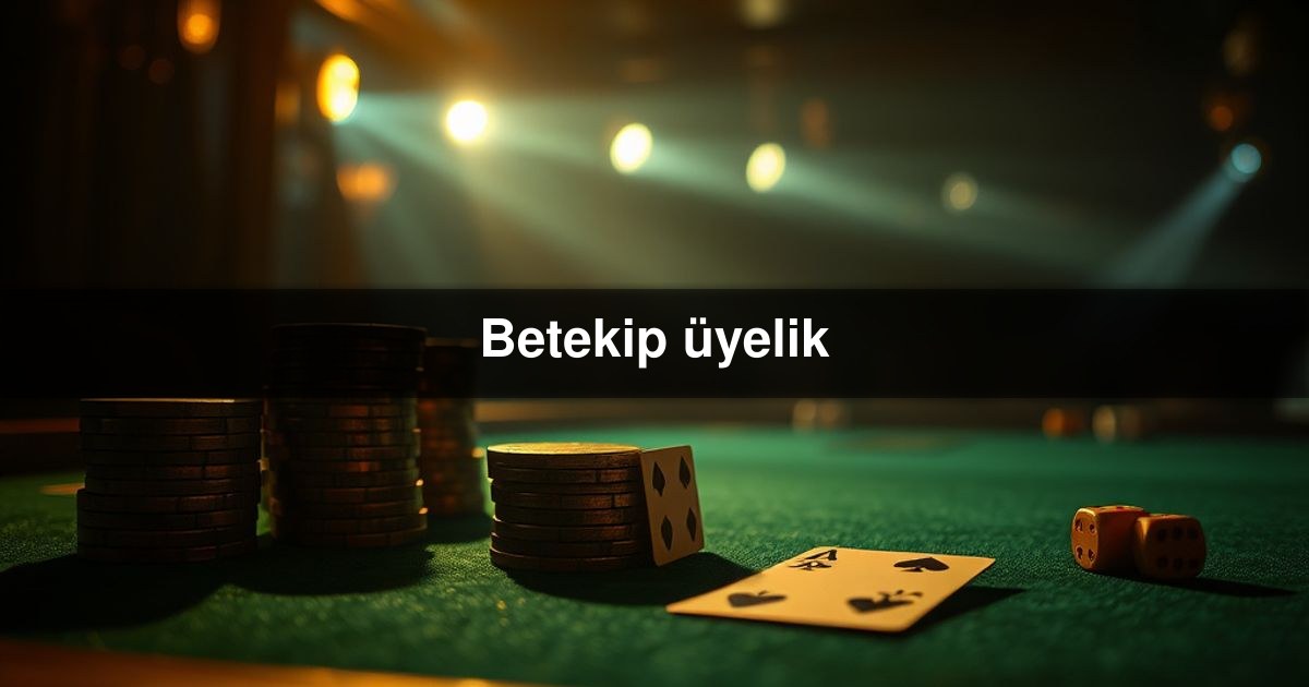 Betekip üyelik